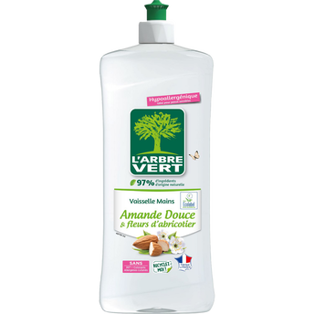 Image de Liquide vaisselle amande douce&fleurs d'abricotier ARBRE VERT
