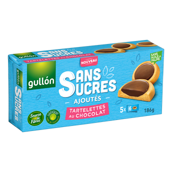 Image de Tartelettes au chocolat sans sucres ajoutés GULLON