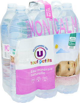 Image de U TOUT PETITS
Eau minérale MONTCALM