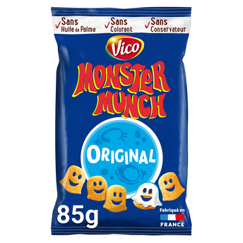 Image de Biscuits apéritifs salés MONSTER MUNCH, sachet de