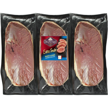 Delpeyrat Magret De Canard Extra Tendre Fleur De Sel, Delpeyrat, 3 Pièces 1,17 Kg Environ