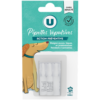 Image de U
Pipettes répulsives pour chien