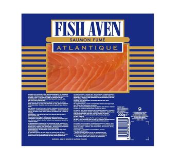 Image de Saumon fumé atlantique décongelé fish aven LABEYRIE