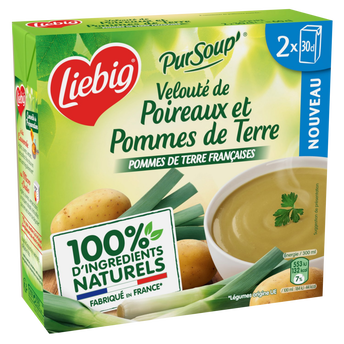 Image de Soupe Pur'Soup velouté de poireaux pdt française LIEBIG