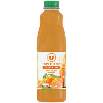 Image de U
Pur jus de clémentine