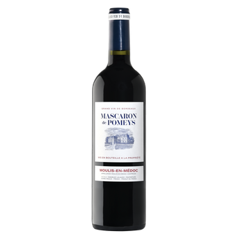 Image de Vin Rouge Moulis AOP rouge Mascaron De Pomeys HVE 2020