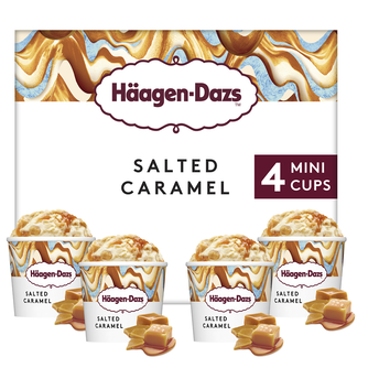 Image de Mini pots crème glacée salted caramel X4