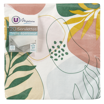 Image de U MAISON
Serviettes 40X40cm Enjoy