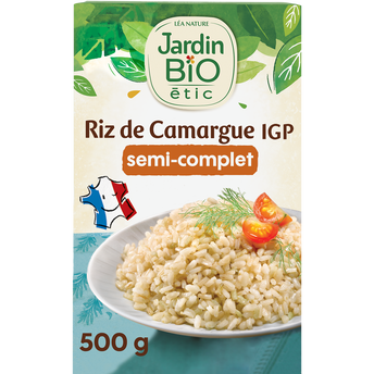 Image de Riz de Camargue semi-complet bio JARDIN BIO
