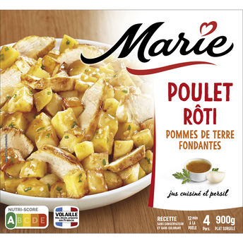 Image de Poulet rôti et pommes de terre fondantes MARIE