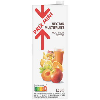 Image de Nectar multifruits PRIX MINI, brique