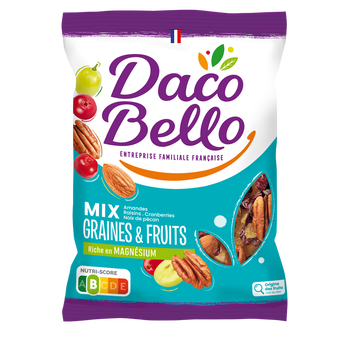Image de Mélange de fruits secs et graines, DACO BELLO sachet
