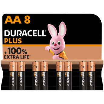 Image de Pile DURACELL Plus 100% LR6 AA