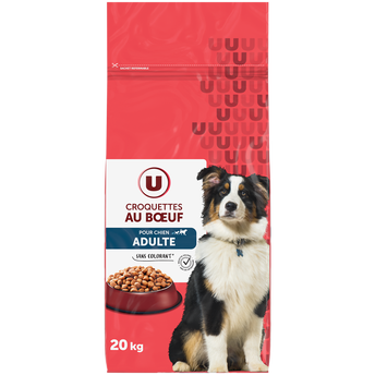 Image de U
Croquettes au boeuf pour chien