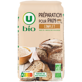 Image de U BIO
Préparation pour Pain Complet