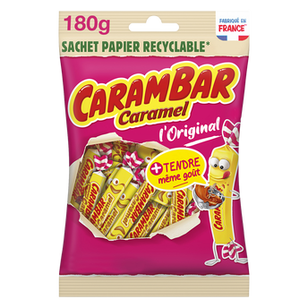 Image de Bonbons Caramel CARAMBAR - Sachet recyclable de