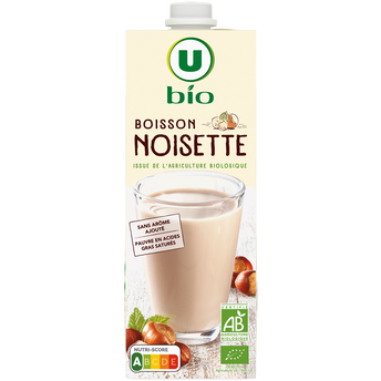 Image de U BIO
Boisson végétale noisette