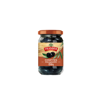 Image de Olives noires confites denoyautées sans saumure TRAMIER