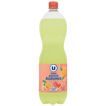 Image de U
Soda saveur agrumes