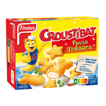 Image de Croustibat petits trésors FINDUS