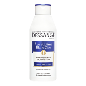 Image de Shampooing Bleu Déjaunisseur Blanc Chic Age Sublime DESSANGE