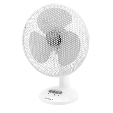 Ventilateur de table 38W/230V d. 30 cm blanc