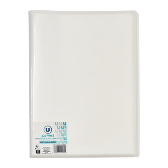 Image de U
Protège-documents A4 120 vues personnalisable