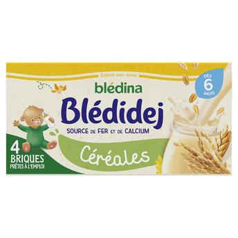 Image de Lait et céréales bébé dès 6 mois BLEDIDEJ BLEDINA
