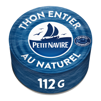 Image de Thon au naturel démarche responsable PETIT NAVIRE