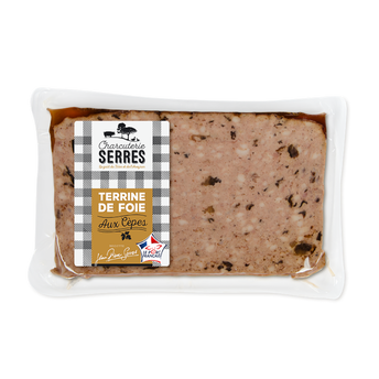 Image de Terrine de foie aux cèpes VPF
