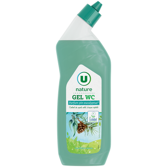 Image de U NATURE
Gel wc parfum pin-eucalyptus  bouteille de