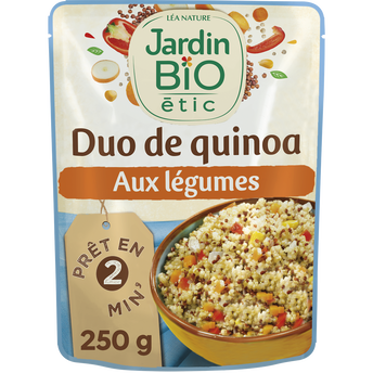 Image de Duo de quinoa aux légumes Recette Sud Américaine JARDIN BIO