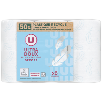 Image de U
Papier toilette décoré 3 plis 6
