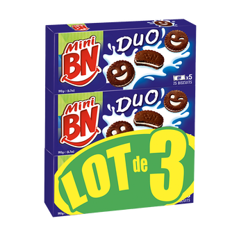 Image de Mini duo BN 3x190g
