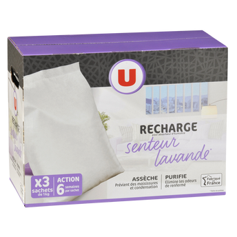 Image de U
Recharge sachet 1kg parfum lavande