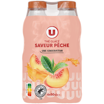 Image de U
Boisson au thé Saveur pêche - Pack Bouteilles