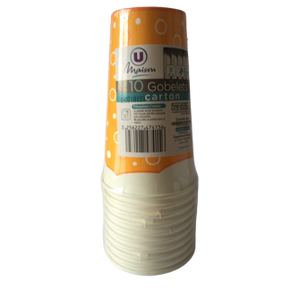 Image de U MAISON
Gobelets carton 47 cl