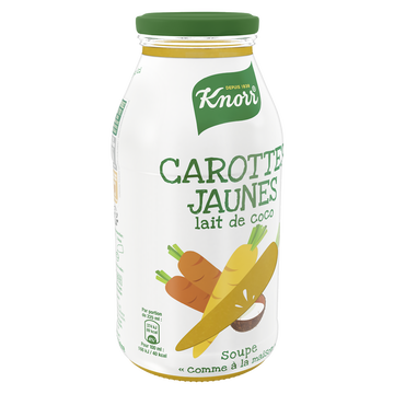 Knorr Soupe De Carottes Jaunes Et Lait De Coco Knorr, 450ml
