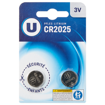 Image de U
Pile Mini CR2025 - 2