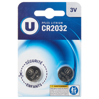 Image de U
Pile Mini CR2032