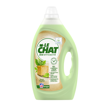 Image de Lessive liquide Eco efficacité savon végétal LE CHAT - 44