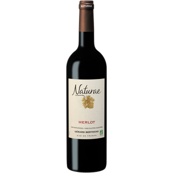 Image de Vin rouge Pays d'Oc IGP rouge bio sans sulfites MERLOT