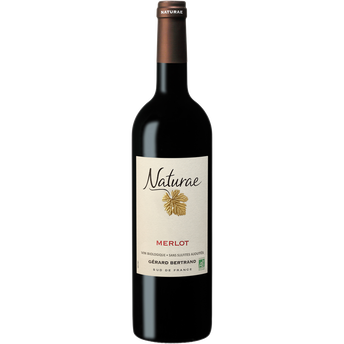 Image de Vin rouge Pays d'Oc IGP rouge bio sans sulfites MERLOT
