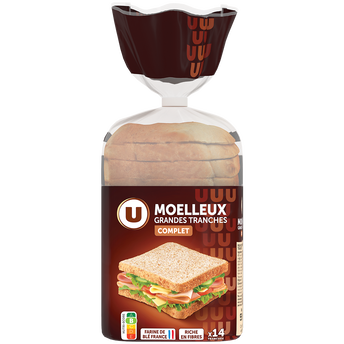 Image de U
Pain de mie sandwich complet