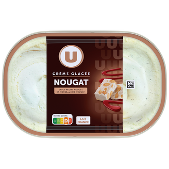 Image de U
Bac crème glacée nougat fruits rouges