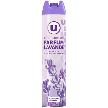 Image de U
Désodorisant parfum lavande Aérosol