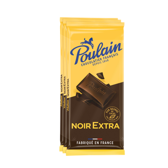Image de Tablette Chocolat Noir Extra POULAIN
