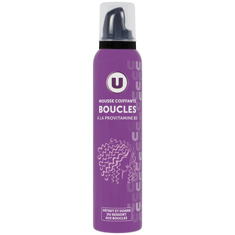Image de U
Mousse coiffante boucles - Bombe