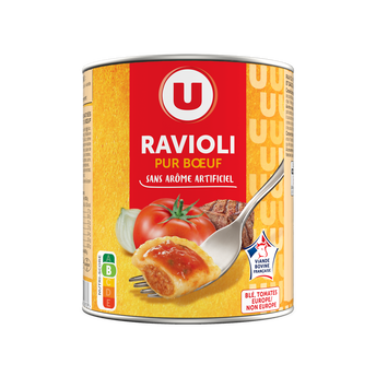 Image de U
Ravioli pur boeuf Boîte de