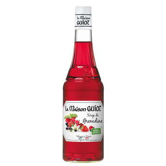 Image de Sirop de grenadine LA MAISON GUIOT, bouteille de